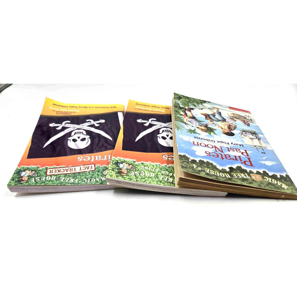 Magic Tree House Pirates Past Noon Books With Fact Tracker and Research Guide - Picture 6 of 9